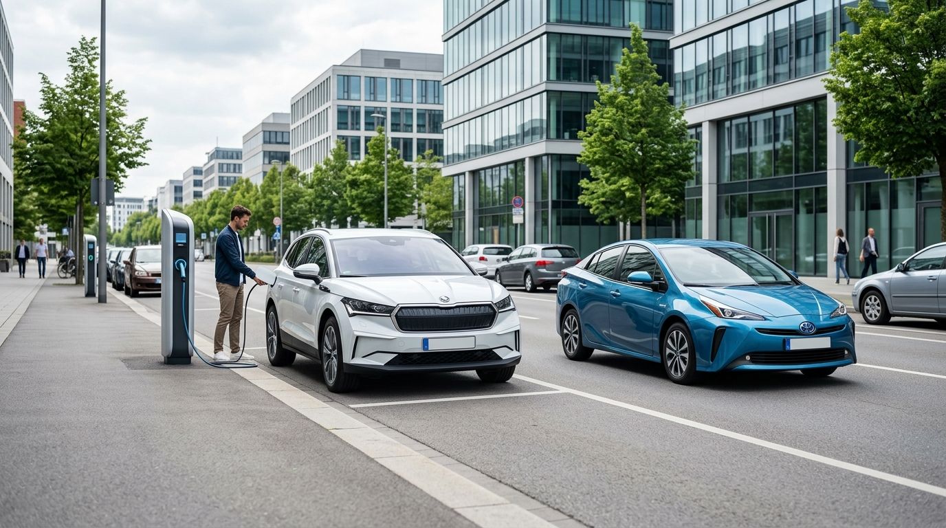 Co z samochodami elektrycznymi i hybrydowymi?